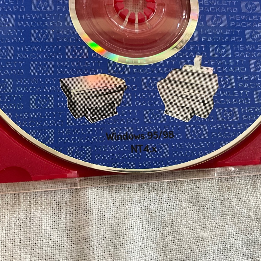 HP OfficeJet R Series Driver Installation CD Windows 95 98 4.x Hewlett Packard - Picture 3 of 4